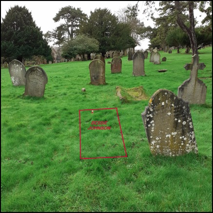 Bessie Johnson grave site copy
